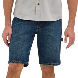 Men's Wrangler Carpenter Shorts Color: Blue Frontier Size: 38